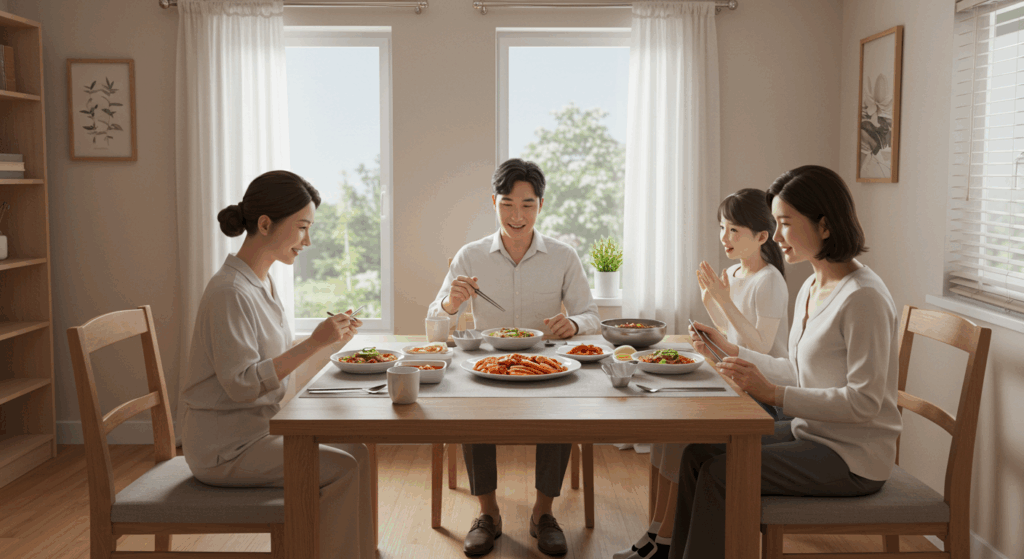 균형 잡힌 식사와 영양 섭취