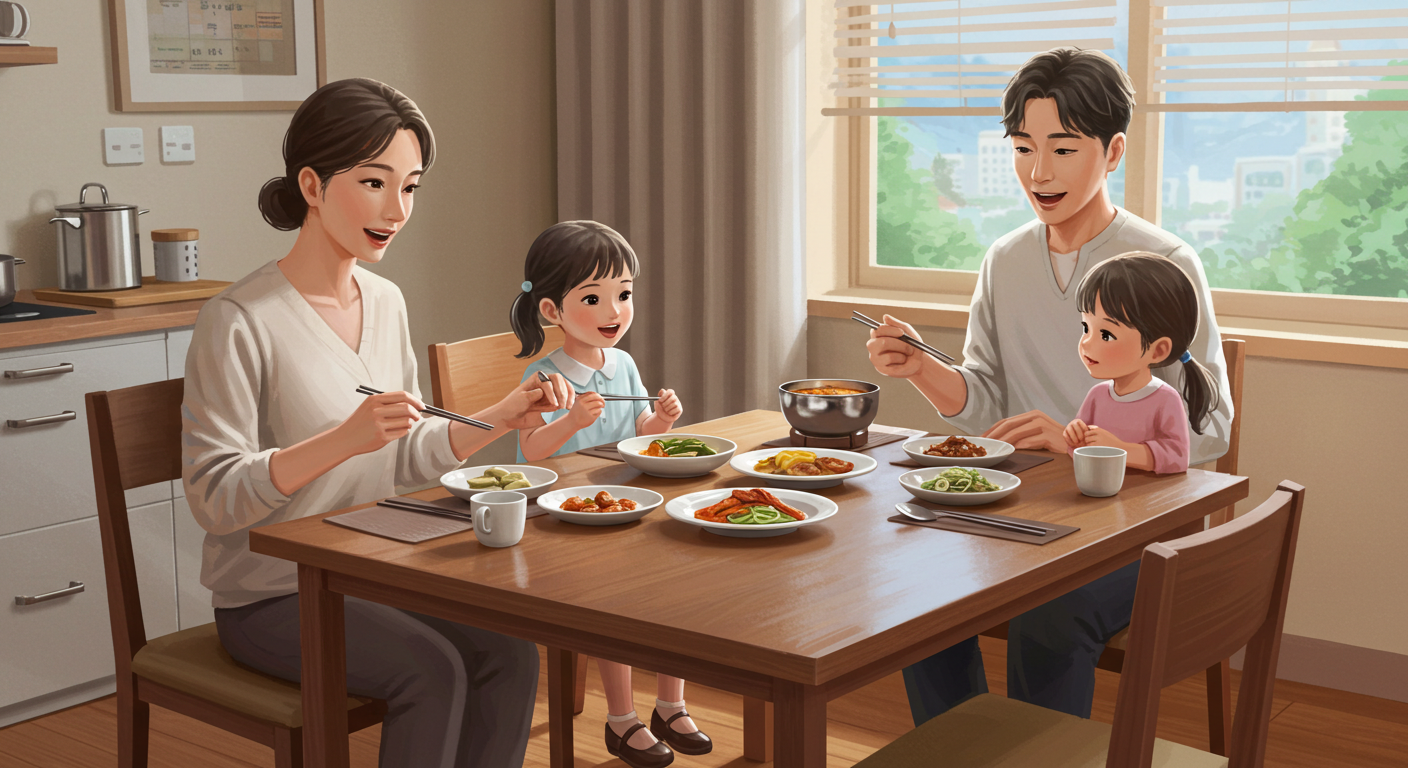 균형 잡힌 식사와 영양 섭취