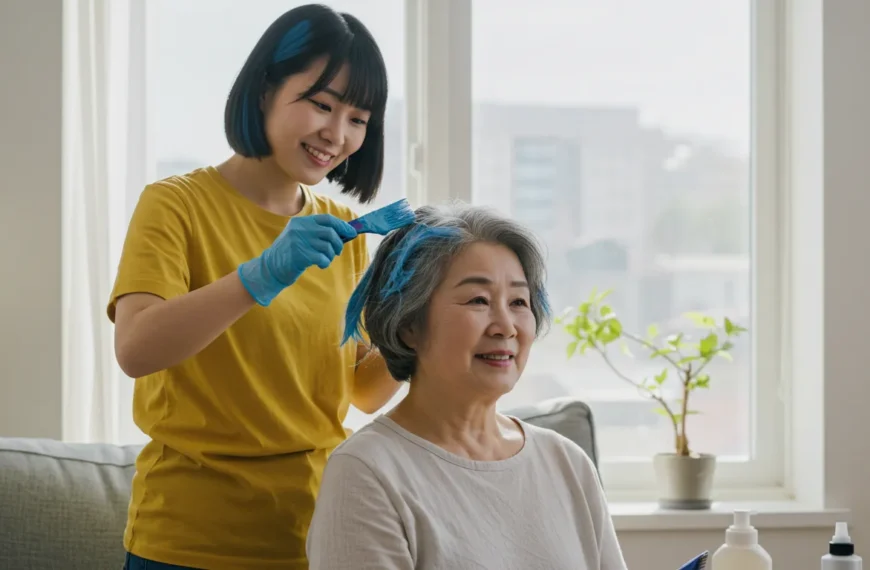 집에서 염색잘하는 방법