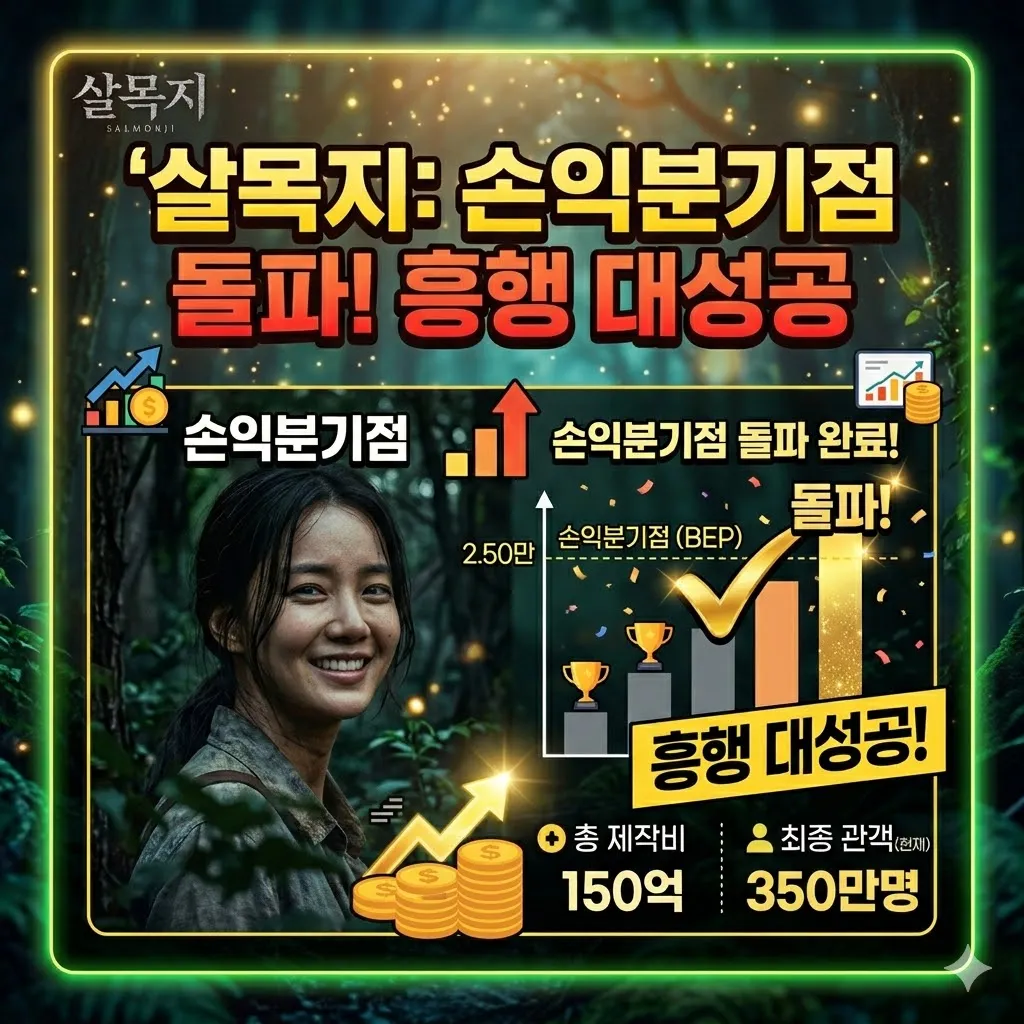 살목지 손익분기점 돌파, 흥행 성공