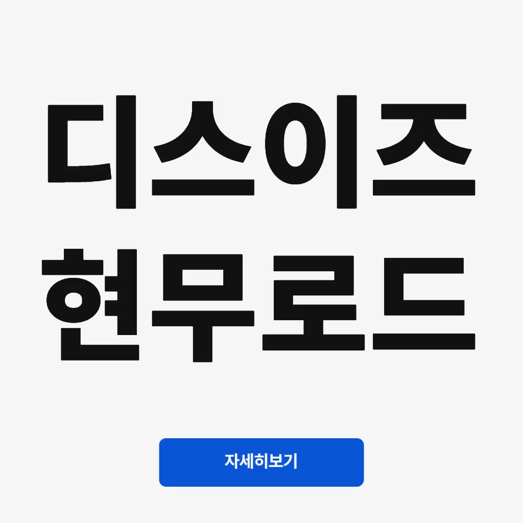 디스이즈 현무로드